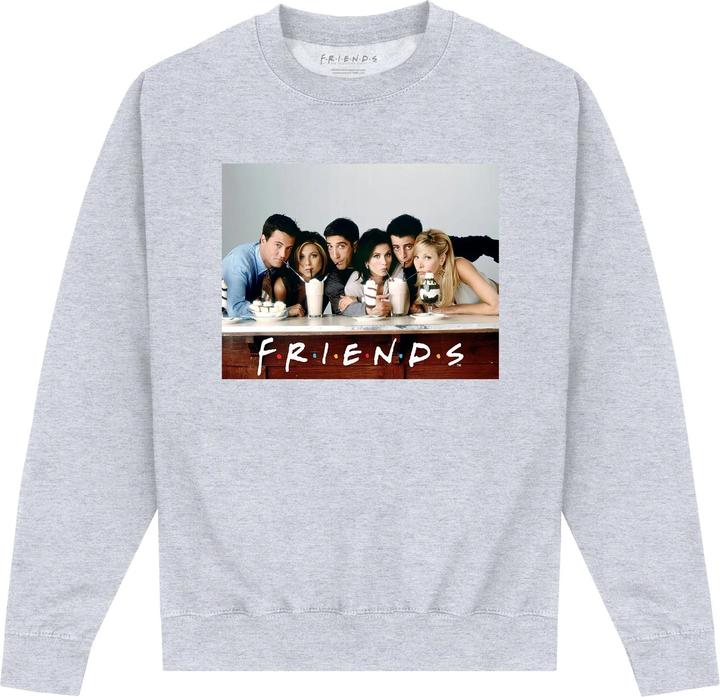 Actual product image Friends Unisex Adult Sundays Sweatshirt (S)