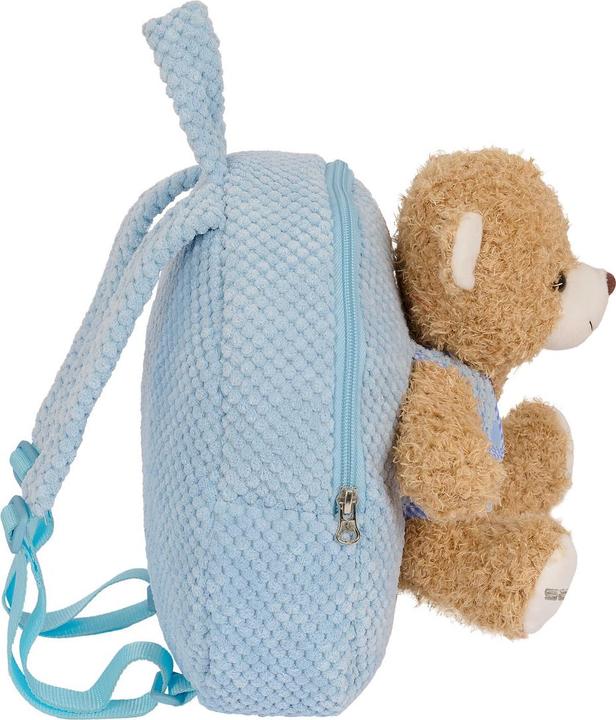 Produktbild Safta Kinderrucksack mit Plüschbär - Blau