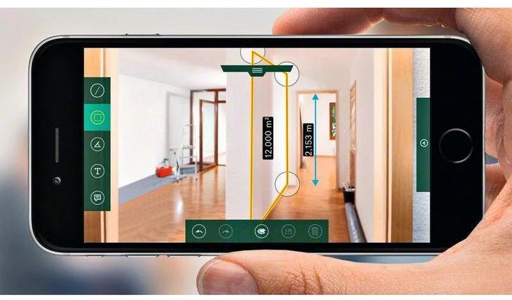 Produktbild Bosch Home & Garden Digitaler Laser-Entfernungsmesser UniversalDistance 40C (40 m, 635 nm)