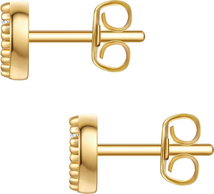 Actual product image Rafaela Donata Ladies ear stud heart - 36626 (Sterling Silver)