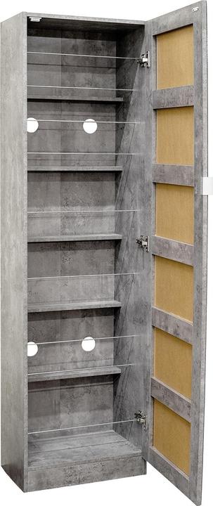 Produktbild HTI-Living Schuhschrank mit Spiegeltür Thekla Beton