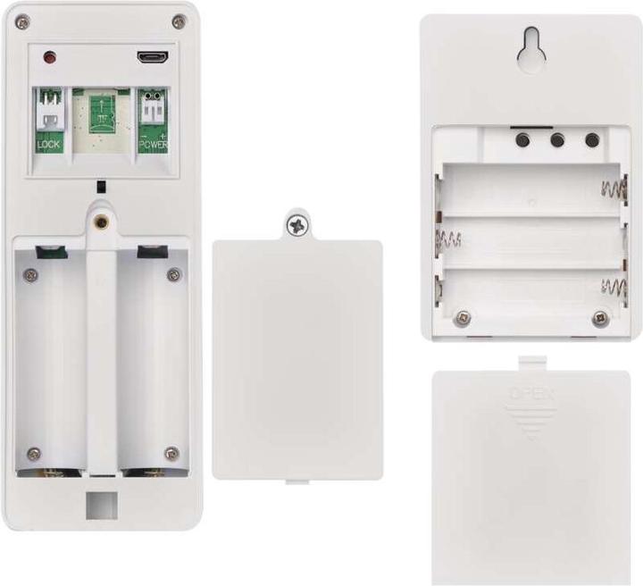 Immagine prodotto Emos Campanello video wireless GoSmart IP-09D con WiFi e pannello solare, alimentato a batteria (WiFi)