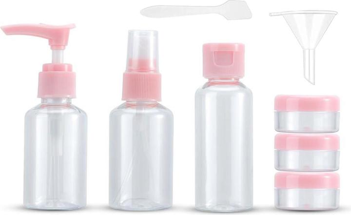 Actual product image Intirilife Bottle Set in ROSA TRANSPARENT
