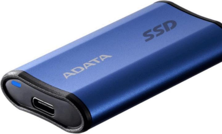 Actual product image Adata Dysk zewnętrzny SSD SE880 1TB USB3.2A/C Gen2x2 Niebieski (1000 GB)