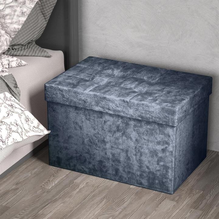 Actual product image Intirilife Bench Velvet Grey (49.30 cm)