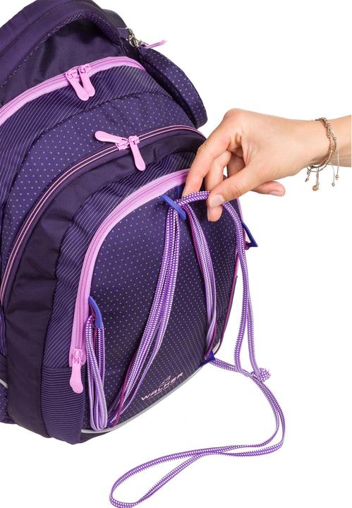 Image du produit Walker Sac à dos scolaire Fame Twist 32 l, 9 ans et + Violet (32 l)