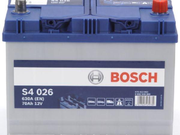 Actual product image Bosch Automotive S4 026 (12 V, 70 Ah, 630 A)