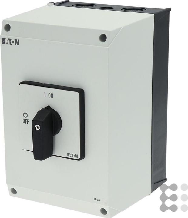 Eaton 3 pole IP65 on/off switch w/hard,63A Ie
