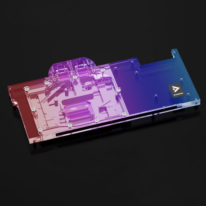 Produktbild Barrow LRC2.0 full coverage GPU Water Block for EVGA 3090/80 FTW3 Aurora RGB - Acryl