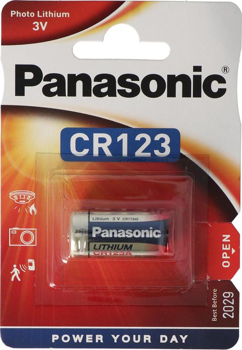 Produktbild Panasonic Batterie 18 Stück CR123A (18 Stk., CR123A, 1550 mAh)