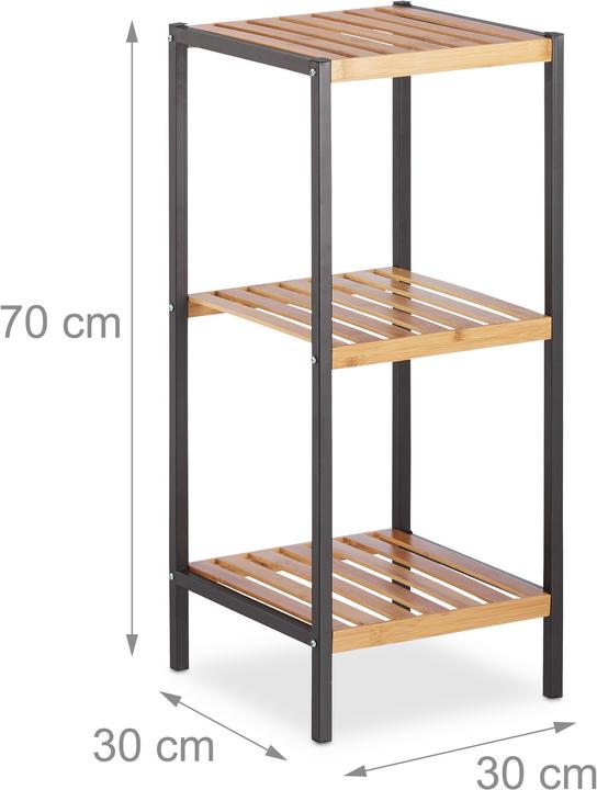Actual product image Relaxdays Shelf (30 x 30 x 70 cm)