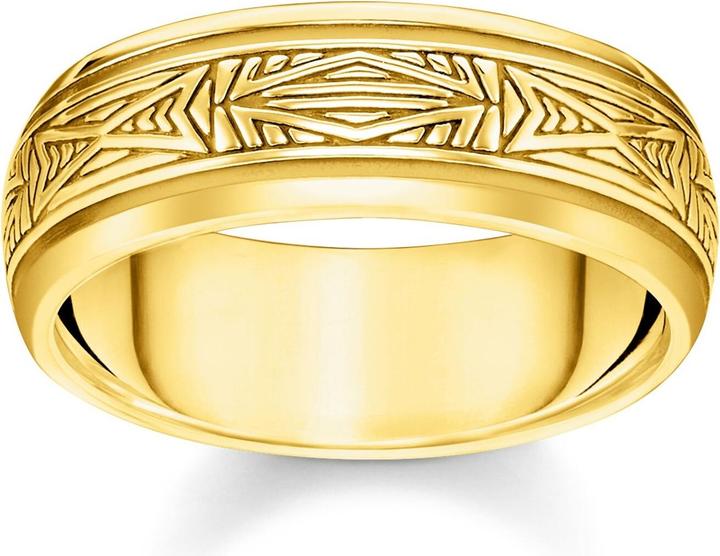 Actual product image Thomas Sabo Ring ornaments gold (64, 925 Silver)