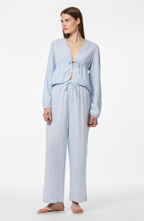 Produktbild Pieces PCSASTINA Musselin Oberteil mit langen Ärmeln (XL)