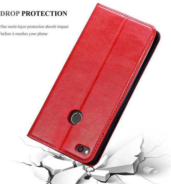 Productafbeelding Cadorabo Boek Onzichtbare Magneethoes (ZTE Nubia N1)