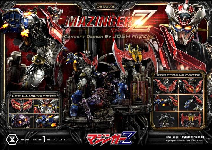 Actual product image Prime 1 Studio Mazinger Z statuette Ultimate Diorama Masterline Concept Design by Josh Nizzi Deluxe Bonus Version 6