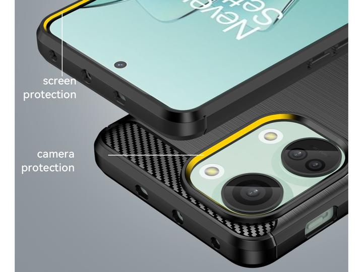 Actual product image Screenguard OnePlus North 3 Hull Carbon Brushed Soft TPU (OnePlus North 3)