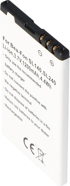 Image du produit AccuCell Akku Bea-Fon SL140, SL240 Akku SL140