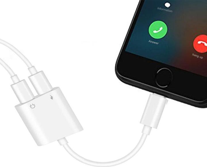 Produktbild JTI Splitter kompatibel mit Apple - 2x Lightning (Lightning, Lightning)