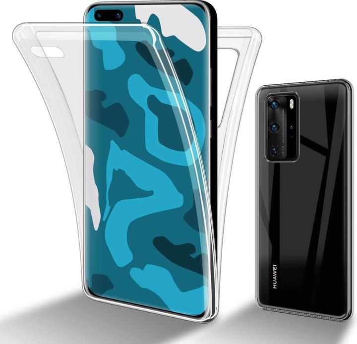 Actual product image Cadorabo Bumper Case for Huawei P40 PRO / P40 PRO+ TPU 360 Grad Case for Huawei P40 PRO / P40 PRO+ (Huawei P40 Pro+)