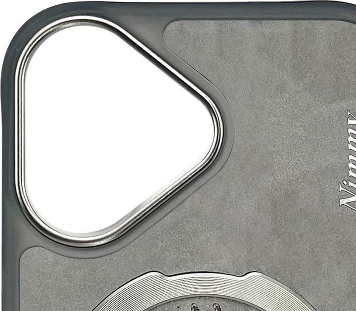 Actual product image Nimmy Dragon MagSafe case for iPhone 16 grey (Apple iPhone 16)