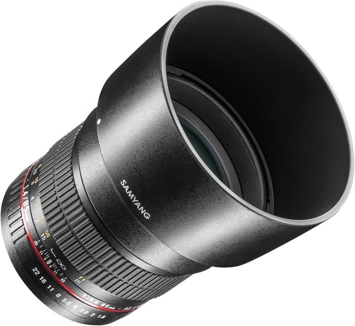 Actual product image Samyang 85mm f/1.4 AS IF UMC, Fujifilm XF (Fujifilm Fujinon XF, APS-C / DX)