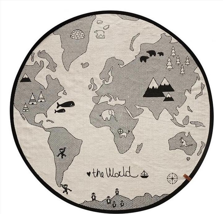 Immagine prodotto Oyoy Il mondo (135 x 135 cm)