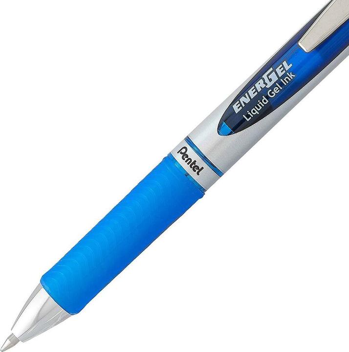 Produktbild Pentel Gel-Tintenroller EnerGel BL 77 mit Druckmechanik (Blau, 12 x)