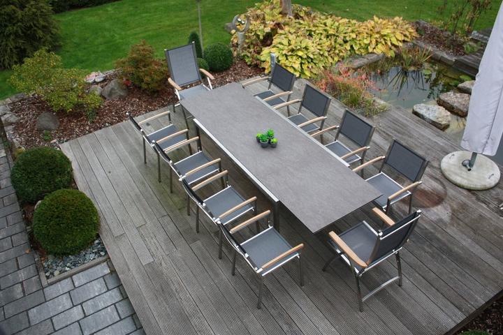 Produktbild Zebra Gartenmöbelreihe PONTIAC PONTIAC Sessel kleine Lehne argenta