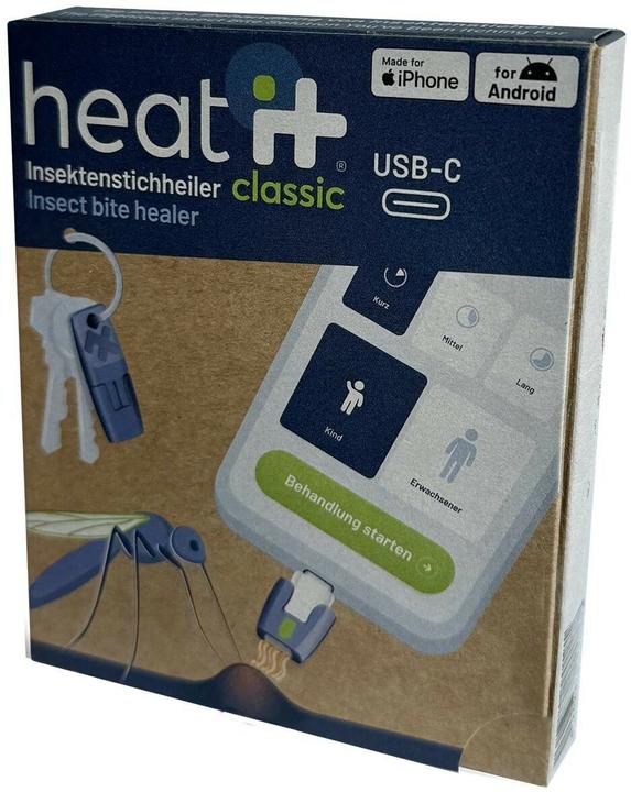 Productafbeelding Heat it Insectenbeet behandelingspen Android USB-C & iPhone 15