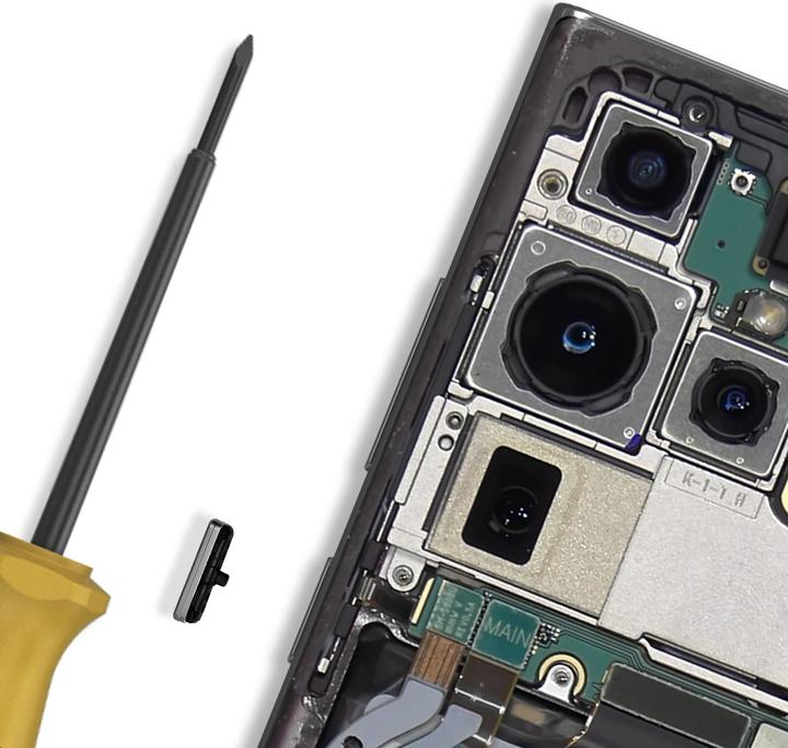 Image du produit Clappio Bouton d'alimentation Pièce de rechange (Samsung Galaxy S22 Ultra)