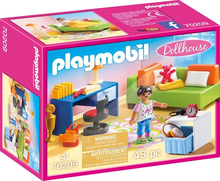 Actual product image Playmobil Youth room (70209, Playmobil Dollhouse)