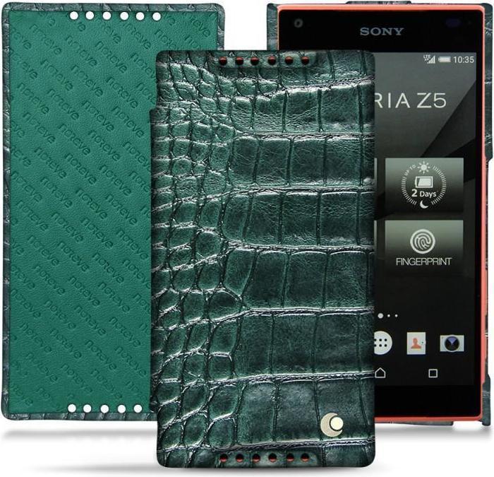 Actual product image Noreve Leather case horizontal (Sony Xperia Z5 Compact)
