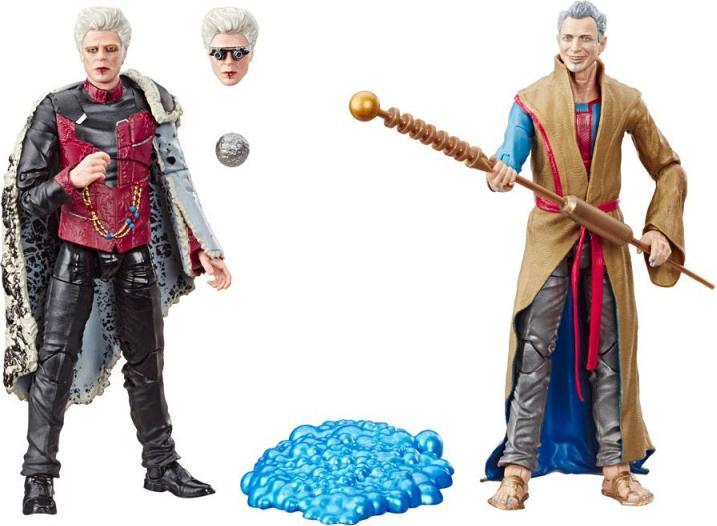 Actual product image Hasbro Marvel Legends Action Figures Twin Pack Grandmaster & Collector SDCC 2019 Exclusive