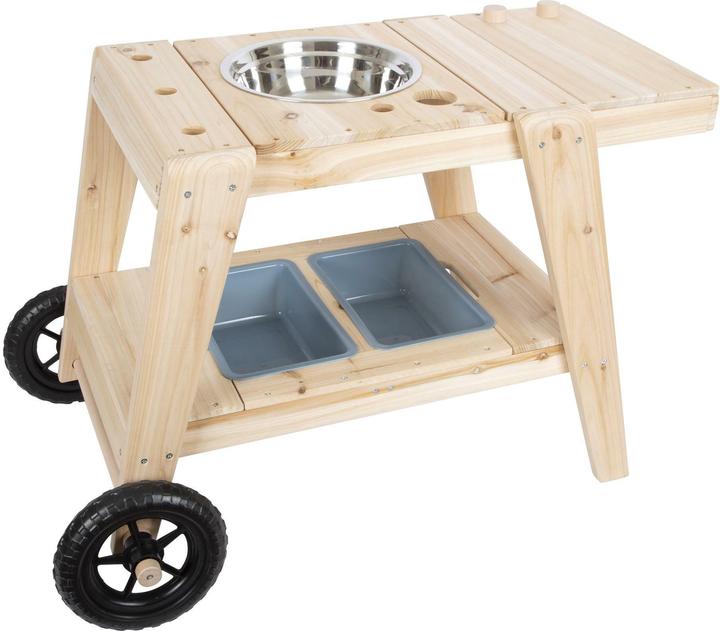 Actual product image small foot Mud kitchen compact