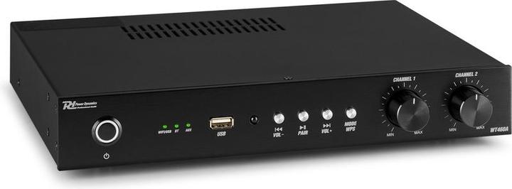 Immagine prodotto Power Dynamics Power -Dynamik WT460A WiFi 4 -Channel -Stereoverstärker - Bluetooth - 240W