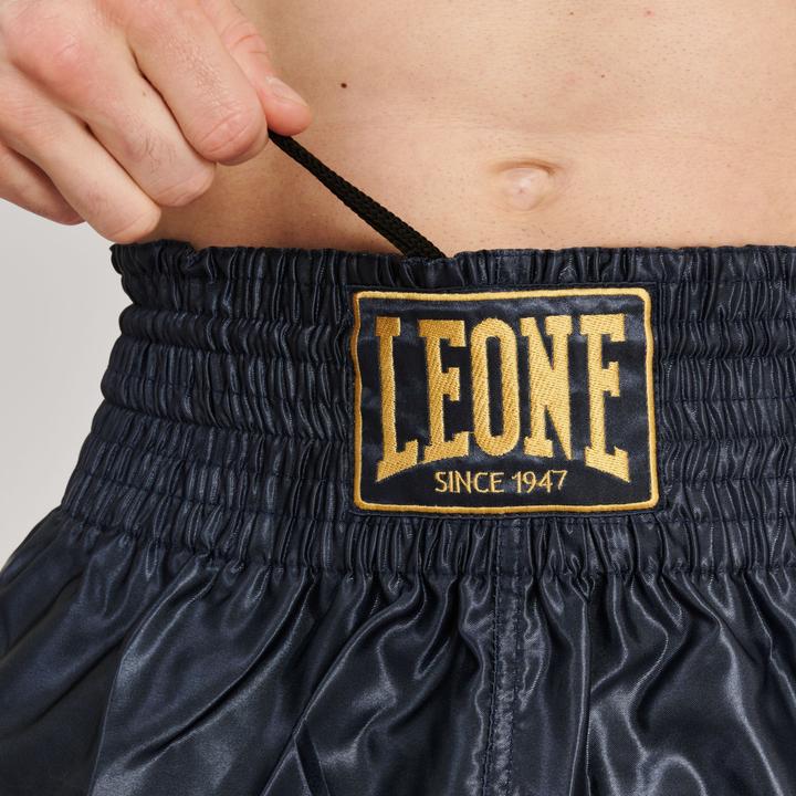 Image du produit Leone Basic pantalon de kickboxing AB970 bleu (M)