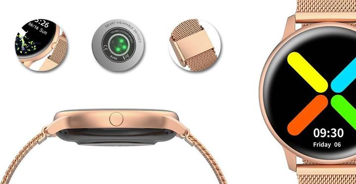 Produktbild Gino Rossi Smartwatch SW015-4 Różowe złoto (SW015-4) (45 mm)