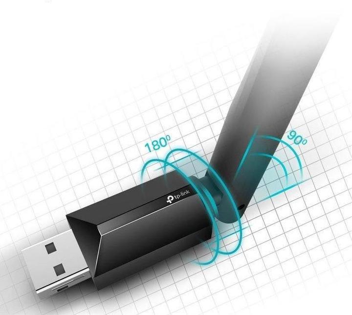 Immagine prodotto TP-Link AC600 AD ALTO GUADAGNO WI-FI USB. (USB 2.0)