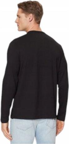 Produktbild Guess Herren T-Shirt Langarm Ls Triangle Schwarz (XXL)