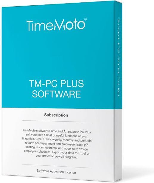Actual product image TimeMoto Set: time tracking TM-626 complete package + extension software PC-Software Plus
