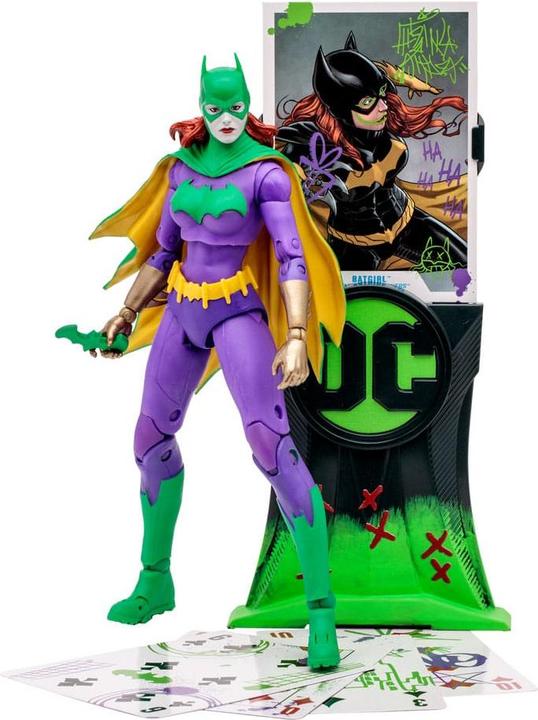 Produktbild McFarlane DC Multiverse Actionfigur Batgirl Jokerized (Three Jokers) (Gold Label) 18 cm