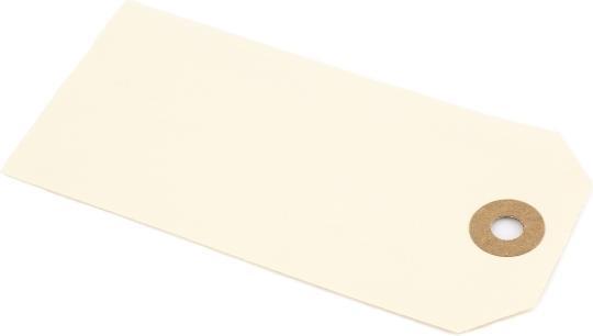 Actual product image Antalis Manilla labels 30x60mm natural A1 1000pcs/pk - (1000 pcs.) (Gift ribbon, 1000 x)