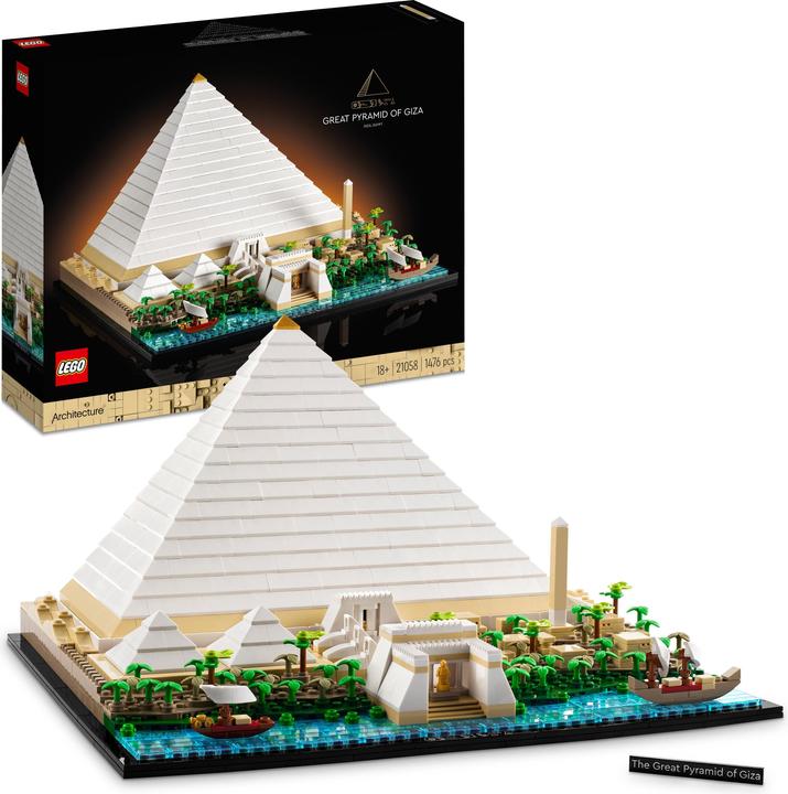 Image du produit LEGO Pyramide de Khéops (21058, LEGO Architecture)