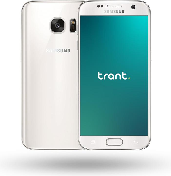 Immagine prodotto Trant.ch Samsung Galaxy S7 (32 GB, Bianco, 5.10", Doppia SIM Ibrida, A / Come nuovo)