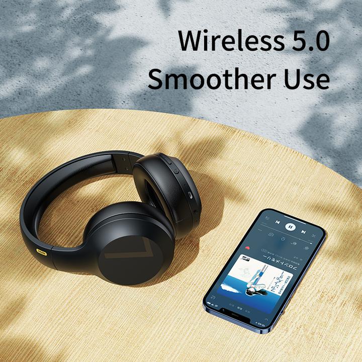 Produktbild PhoneLook Kopfhörer Remax RB-660HB kabellos Bluetooth 5.0 Over-Ear wireless HD stereo sound + Pure Bass (10 h, Kabellos)
