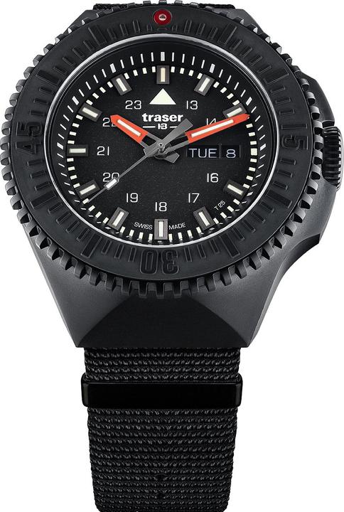 Produktbild Traser P69 Black Stealth (Taucheruhr, 46 mm)