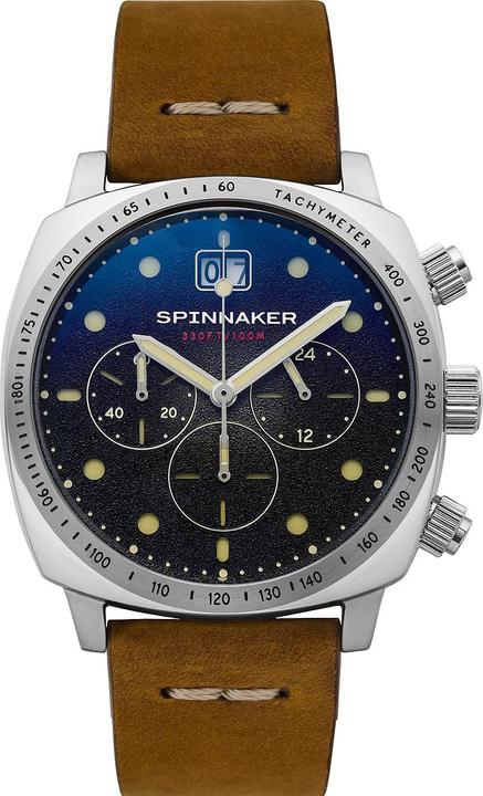 Spinnaker SP-5068-01 Hull Chronograph 42mm 10ATM (Sportuhr, 42 mm)