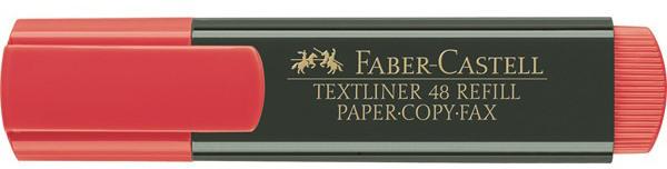 Produktbild Faber-Castell Textmarker Textliner 48 (Rot, 5 mm, 1 x)