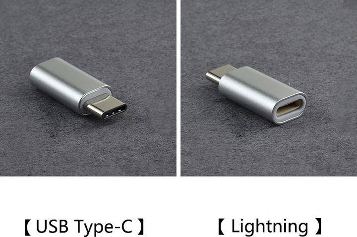Produktbild Apfelkiste USB C auf Lightning Mini Konverter Adapter (USB Typ C, Lightning)