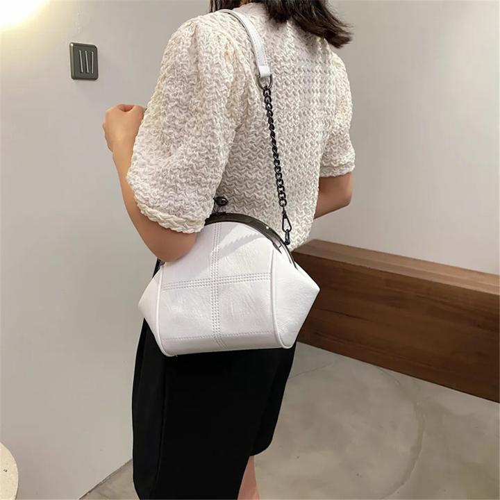 Produktbild Only-Bags.Store Kette Design Umhängetasche Hohe Qualität PU Leder Messenger Taschen Solid Farbe Designer Geldbörse